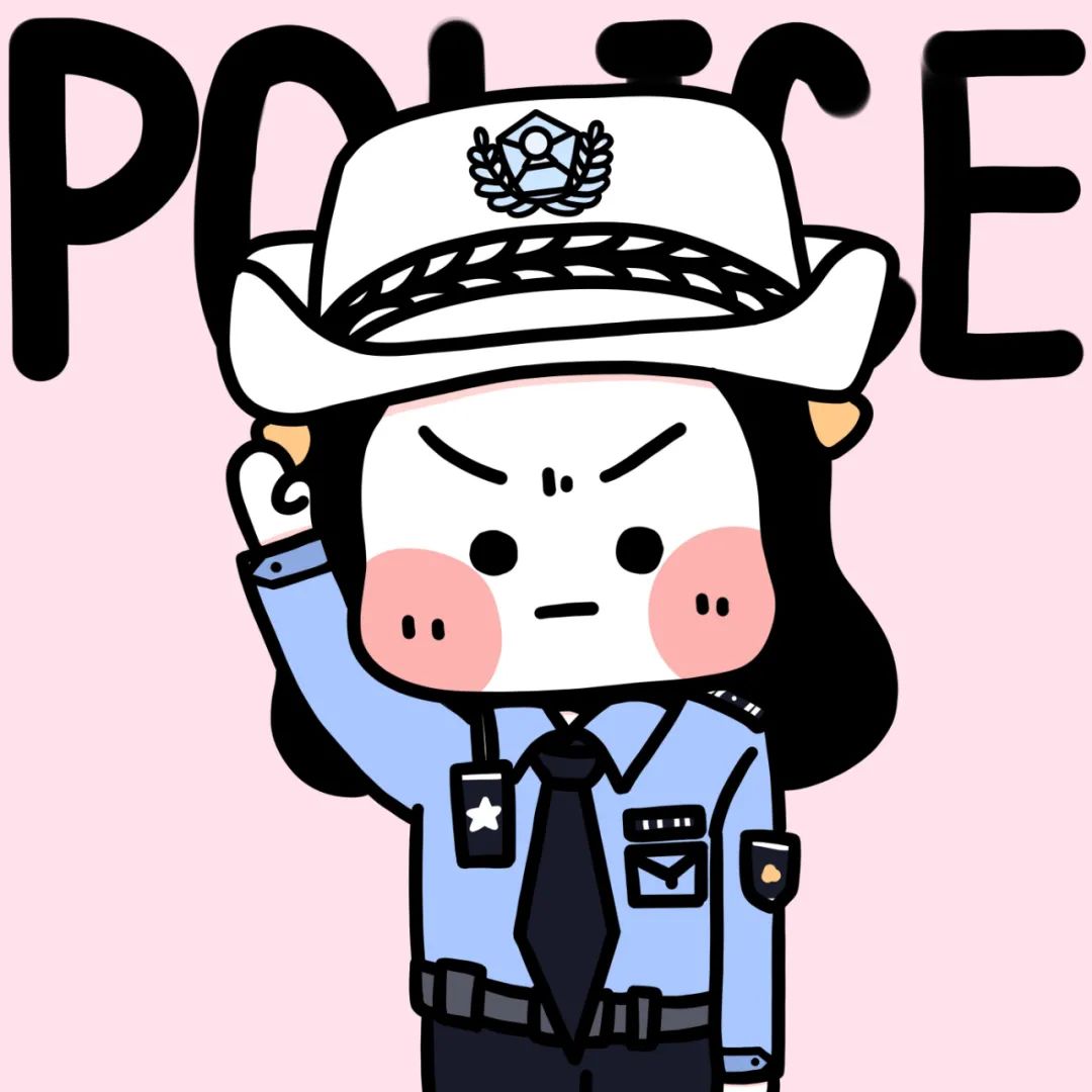 女交警穿制服頭像